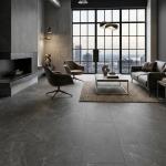Gạch lát nền, ốp tường Vân đá xám 120x60 Porcelain mờ Vietceramics - 612SLLIN4