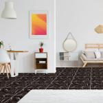 Gạch lát nền, ốp tường Marble đen 60x60 Porcelain bóng Sincere - MB6081