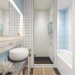 Gạch trang trí, ốp tường, lát nền Mosaic trắng 30x30 Porcelain mờ - MHG901