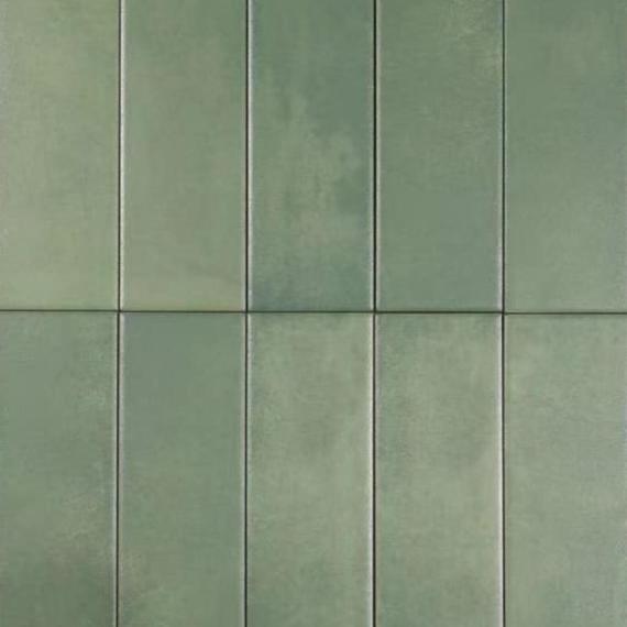 Gạch trang trí Đơn sắc xanh lá 30x7.5 Porcelain mờ - MD7535S06