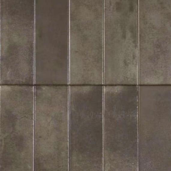 Gạch ốp tường, trang trí Đơn sắc nâu 30x7.5 Porcelain mờ - MD7535S03