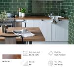 Gạch trang trí, ốp tường Vân đá nâu 30x7.5 Porcelain mờ - MD753092