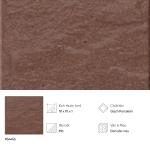 Gạch trang trí, ốp tường Đơn sắc nâu 10x10 Porcelain mờ - RS4456