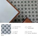 Gạch bông, lát nền, ốp tường Hoa văn / Họa tiết xám 30x30 Porcelain nhám - MF3131