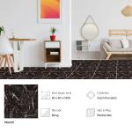 Gạch lát nền, ốp tường Marble đen 60x60 Porcelain bóng Sincere - MB6081