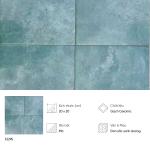 Gạch trang trí, lát nền, ốp tường Đơn sắc xanh dương 20x20 Ceramic mờ - F2295