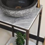 Khung đỡ đặt chậu lavabo mặt đá Kanly FP11
